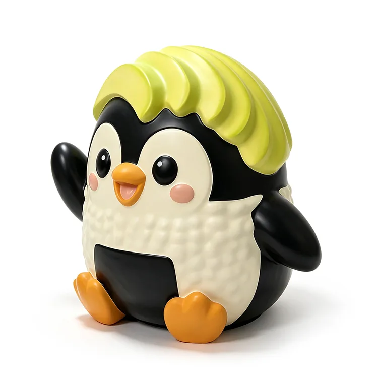 Cute FRP Penguin Sculpture