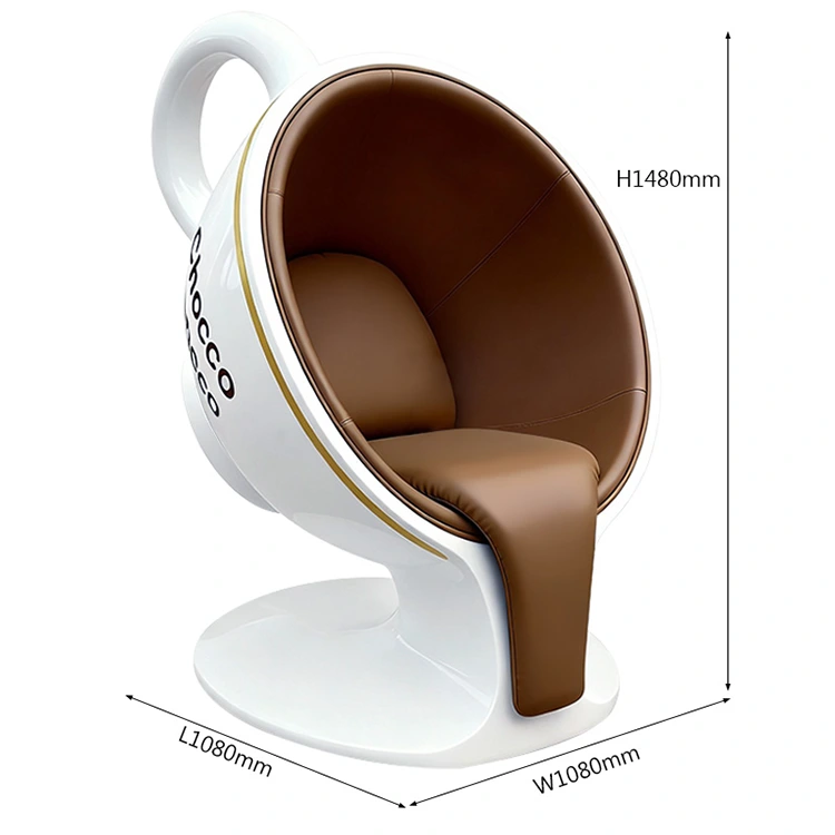 Fiberglass Coffee Cup Chair